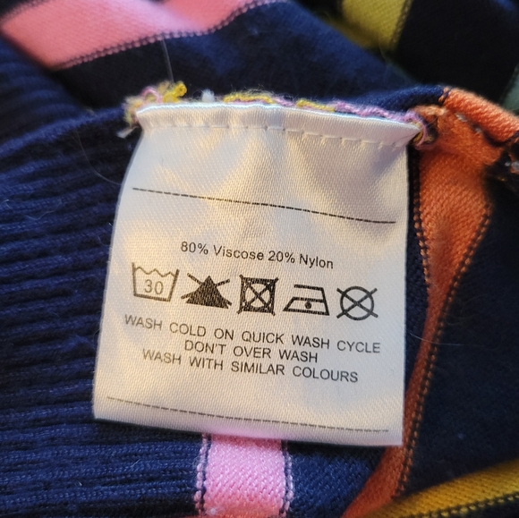 Modcloth Multi-Color Short Sleeve Top - Picture 4 of 6